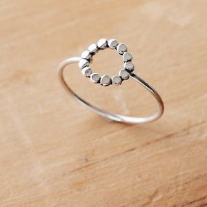 Priscilla Mae sterling silver ring